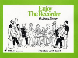 ספר לימוד חלילית Enjoy The Recorder - TREBLE Tutor Book 1