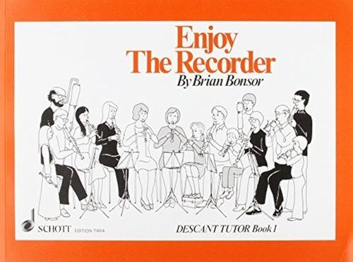 ספר לימוד חלילית Enjoy The Recorder - DESCANT Tutor Book 1