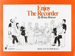 ספר לימוד חלילית Enjoy The Recorder - DESCANT Tutor Book 1