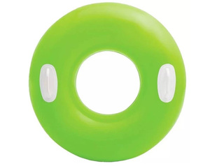 גלגל ים מתנפח עם ידיות  צבע ירוק INTEX- 59258 