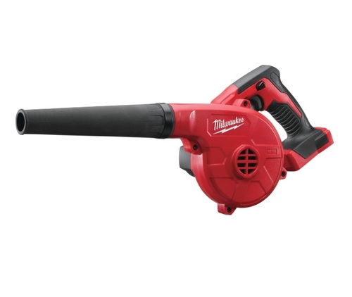 מפוח נטען Milwaukee M18 BBL-0 קומפקטי עם 3 מצבי מהירות, ספיקת אוויר 2.9 מ