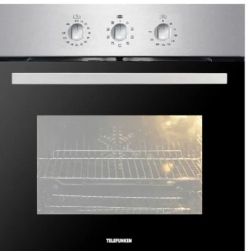 תנור בנוי 60 ליטר דגם TELEFUNKEN TBO60IXM נירוסטה