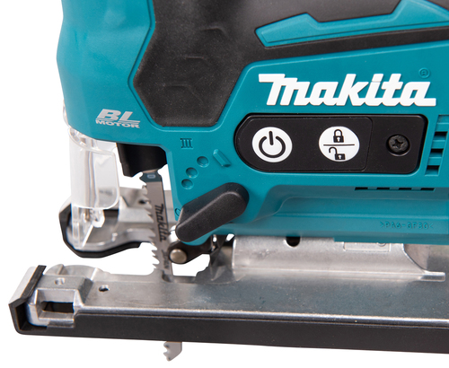 מסור אנכי נטען Makita DJV185 מקצועי עם מנוע brushless, 3 מצבי פנדל, מהירות משתנה ומערכת החלפת להב מהירה