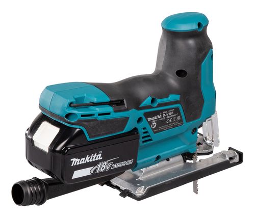 מסור אנכי נטען Makita DJV185 מקצועי עם מנוע brushless, 3 מצבי פנדל, מהירות משתנה ומערכת החלפת להב מהירה