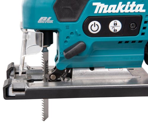 מסור אנכי נטען Makita DJV185 מקצועי עם מנוע brushless, 3 מצבי פנדל, מהירות משתנה ומערכת החלפת להב מהירה