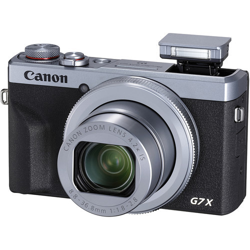מצלמה ‏קומפקטית Canon PowerShot G7 X Mark III קנון (כסוף)