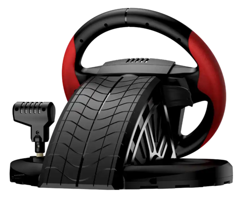 הגה מרוצים דוושות וידית הילוכים  GENIUS SpeedMaster                                       