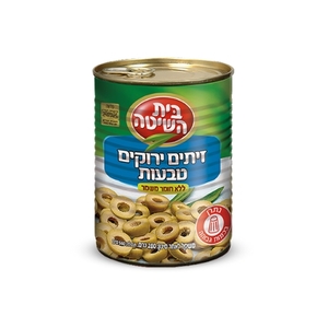 זיתים ירוקים טבעות 