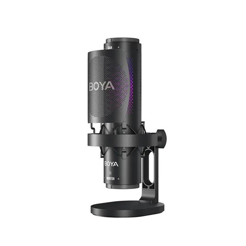 מיקרופון קונדנסר Boya K9 USB עם תאורה מיוחדת