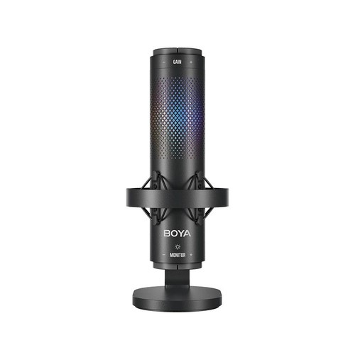 מיקרופון קונדנסר Boya K9 USB עם תאורה מיוחדת