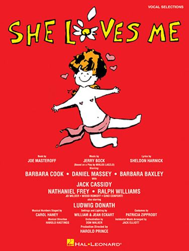 ספר תווים לפסנתר ושירה She Loves Me - Piano/Vocal Selections