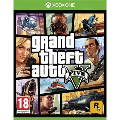 דיסק משחקים XBOXONE GTA V