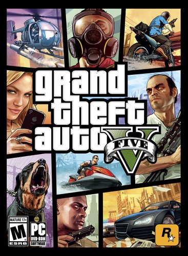 דיסק משחקים PS5 GTA V