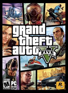 דיסק משחקים PS5 GTA V