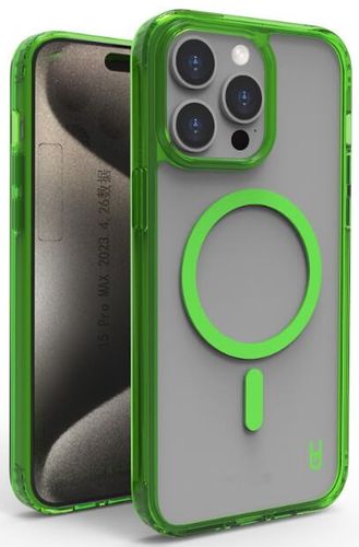 כיסוי Grip Crystal MagSafe iPhone 16 Pro Max , אייפון 16 פרו מקס , צבע ירוק