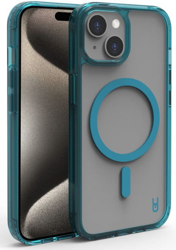 כיסוי Grip Crystal MagSafe iPhone 16 Plus , אייפון 16 פלוס , צבע כחול