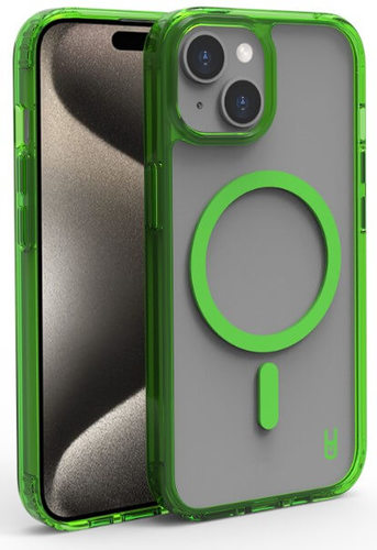 כיסוי Grip Crystal MagSafe iPhone 16 Plus, איפון 16 פלוס, צבע ירוק