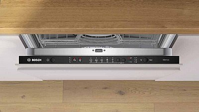 מדיח כלים אינטגרלי מלא כולל מפלס שלישי Bosch SMV25EX02E בוש שנת 2024
