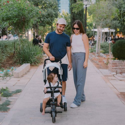 תלת אופן מתקפל STR 3 אפור SMARTRIKE