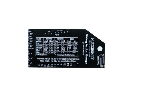 מד גובה למיתרים The Nomad MN602 String Action Gauge