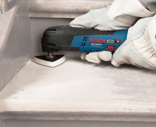 גוף מסור/ מלטשת רב שימושי BOSCH GOP 10.8V-LI