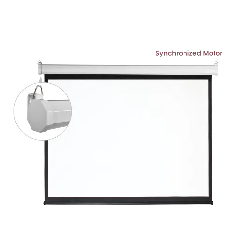 מסך הקרנה חשמלי 100