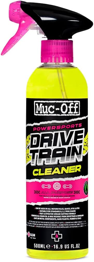 תרסיס לניקוי מכלול הנעה מאק אוף - MUC-OFF DRIVETRAIN CLEANER 500ML