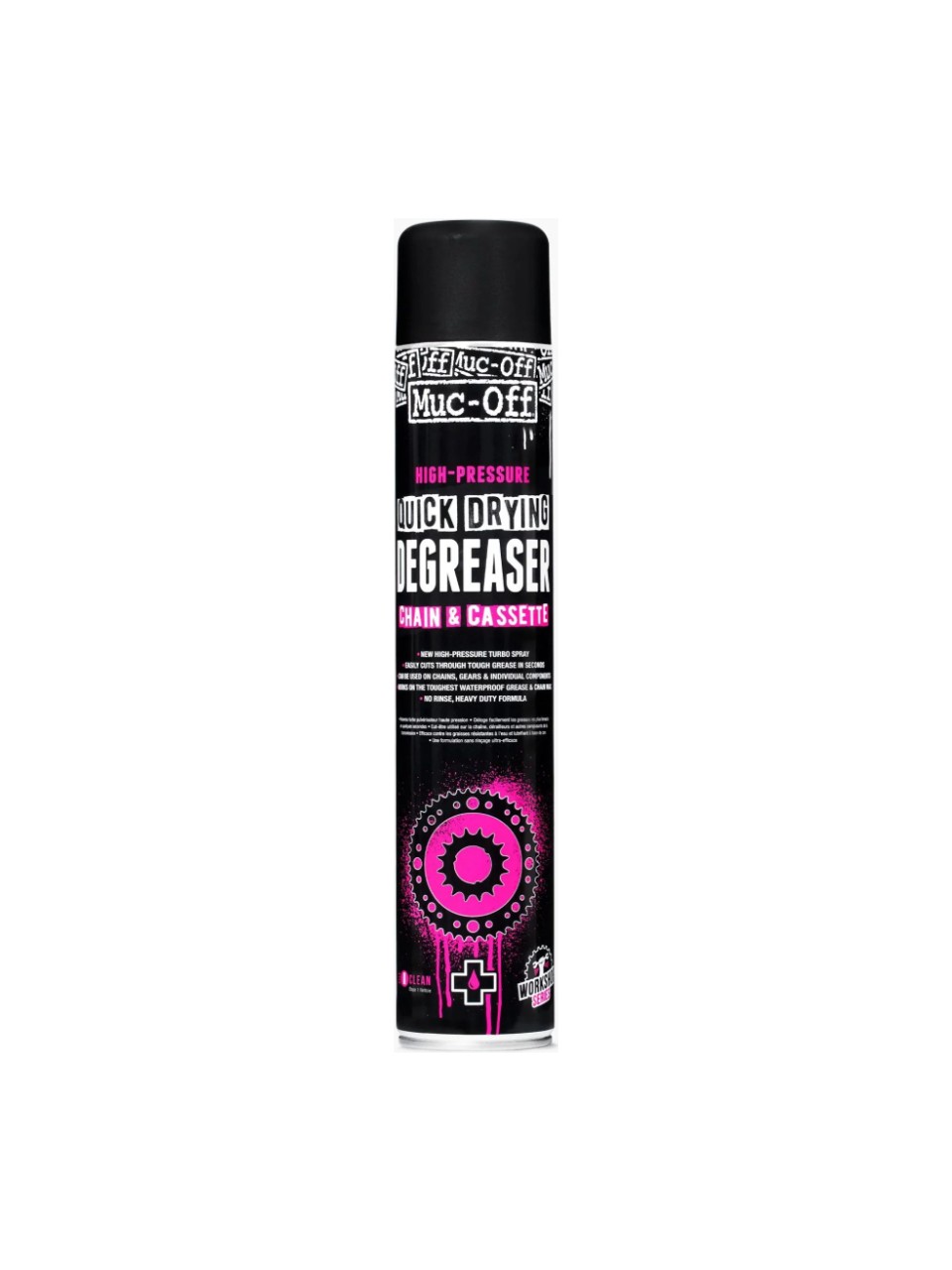 תרסיס מסיר שומנים לאופנוע - MUC-OFF ALL PURPOSE QUICK DRYING DEGREASER 750ML