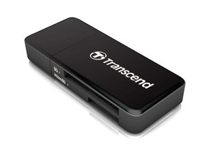 קורא כרטיסי הזיכרון Transcend RDF5 USB 3.1 Gen 1