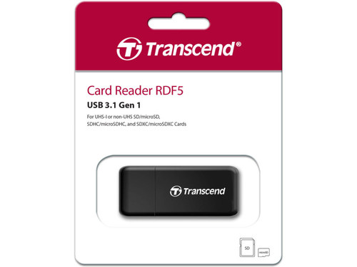 קורא כרטיסי הזיכרון Transcend RDF5 USB 3.1 Gen 1