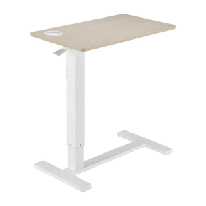 שולחן צד ישיבה עמידה עם גלגלים נסתרים LUMI FMT02-2