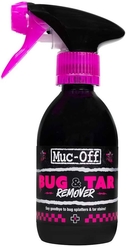 תרסיס לניקוי חרקים וזפת מאק אוף - MUC-OFF BUG AND TAR REMOVER
