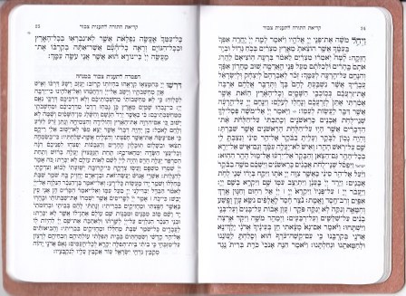 מנחה וערבית דמוי עור + ניילון