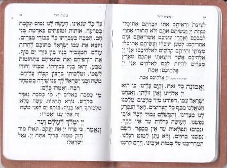 מנחה וערבית דמוי עור + ניילון