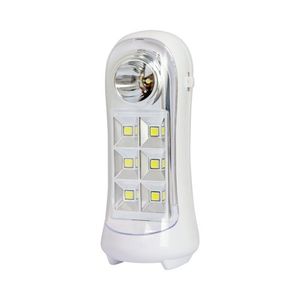 תאורה נטענת ניידת 6 לד+פנס אור קר Nisko 
