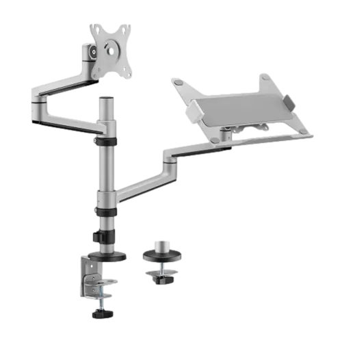 זרוע שולחנית כפולה ללפטופ ולמסך LUMI LDT72-C024ML