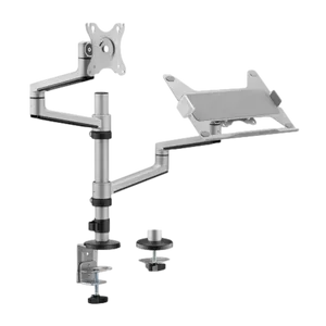 זרוע שולחנית כפולה ללפטופ ולמסך LUMI LDT72-C024ML