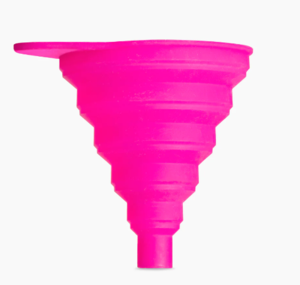 משפך סיליקון מאק אוף - MUC-OFF COLLAPSIABLE SILICONE FUNNEL