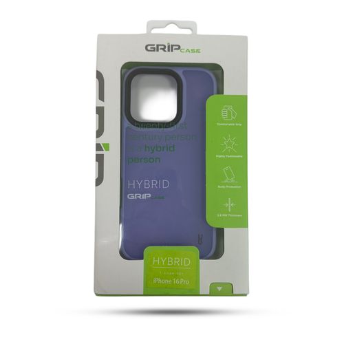 GRIP CASE HYBRID for iPhone 16 Pro  6.3 Purple