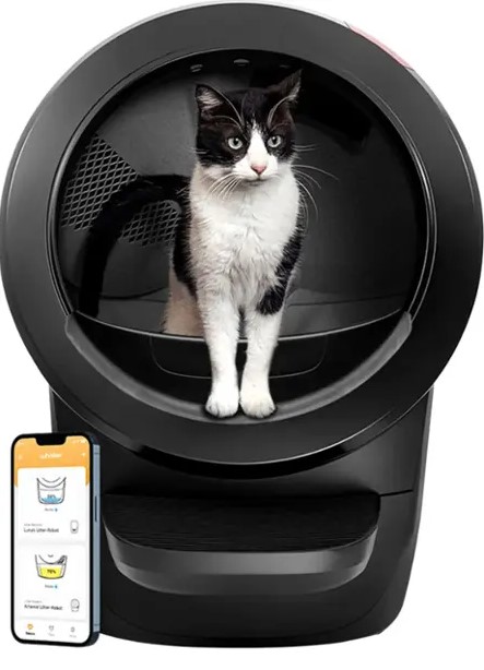 שירותים רובוטיים לחתולים Whisker Litter Robot 4 Open Air