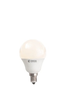 נורה לד כדור 8W צהוב E14
