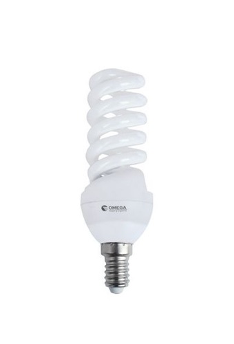 נורה ספירל 15W לבן E14