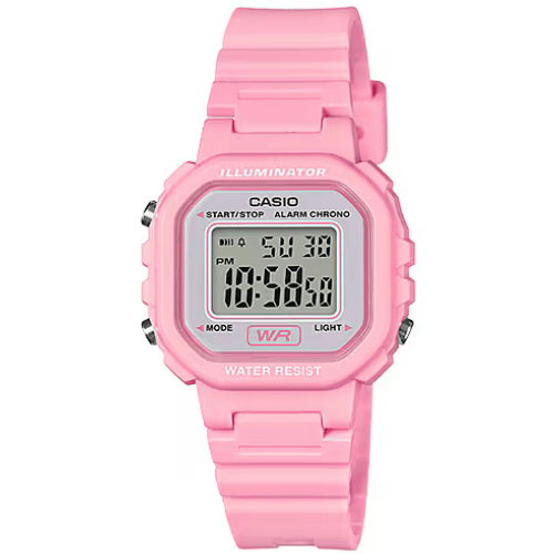 שעון יד דיגיטלי לנשים צבע ורוד Casio LA-20WH-4A1DF