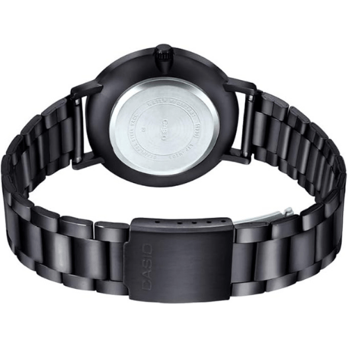 שעון יד אנלוגי לגברים עם רצועת פלדת אל חלד Casio MTP-VT01B-7BUDF