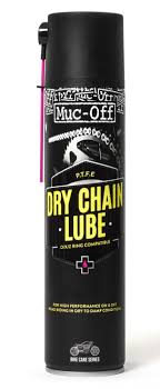 תרסיס שימון שרשרת למזג אוויר יבש מאק אוף - MUC-OFF DRY WEATHER CHAIN LUBE 400ML