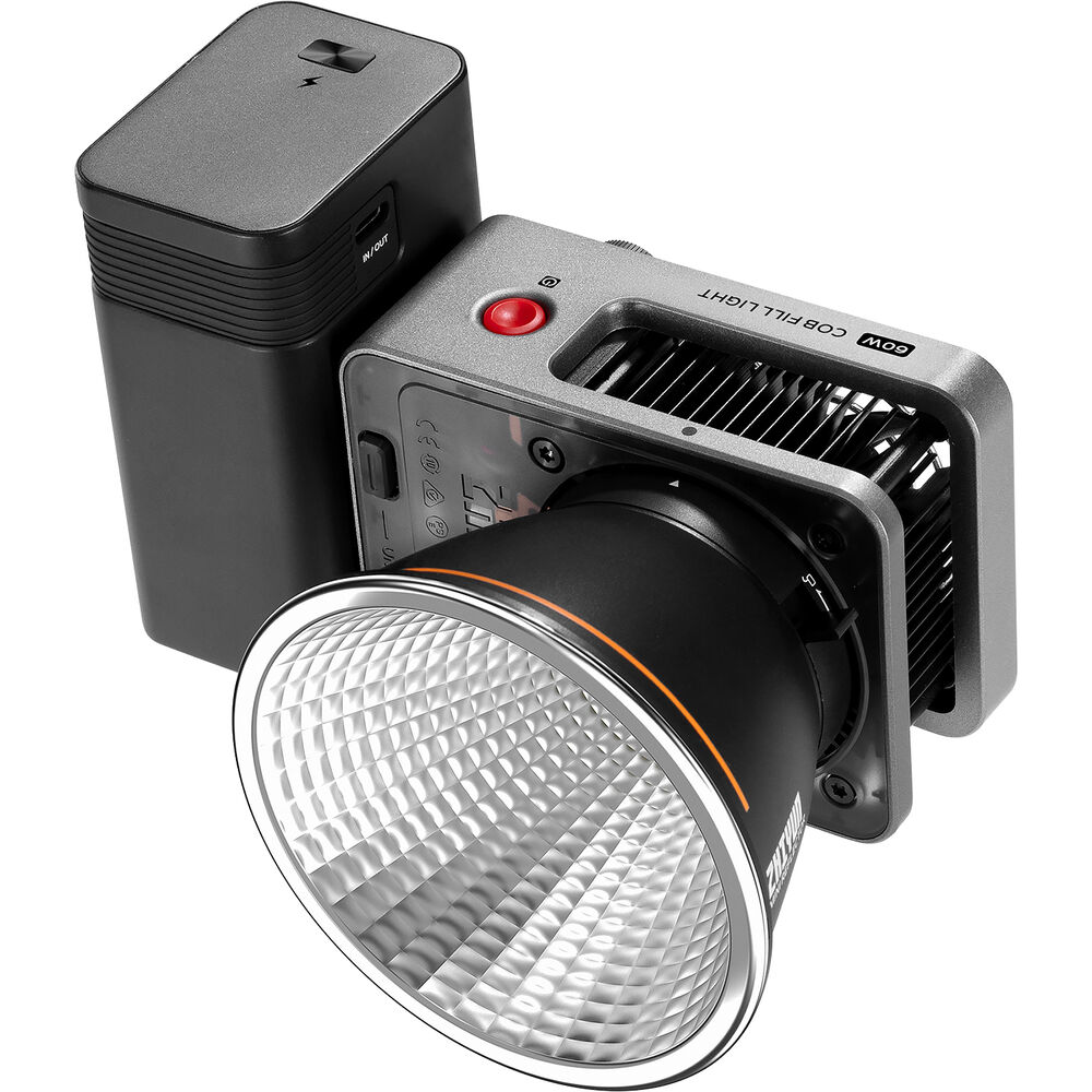 פנס לד תאורה מקצועי לצילום Zhiyun Molus X60 RGB Pro