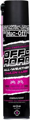 תרסיס שימון שרשרת לאופנועי שטח מאק אוף - MUC-OFF OFF ROAD CHAIN LUBE 400ML