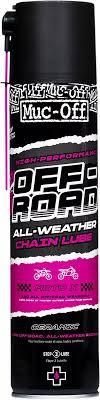 תרסיס שימון שרשרת לאופנועי שטח מאק אוף - MUC-OFF OFF ROAD ALL WEATHER CHAIN LUBE 400ML