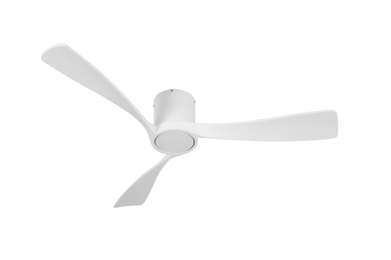  מאוורר  "spectator" צמוד תקרה DC 35W - גימור לבן - כנפיים לבן