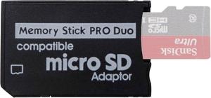 מתאם מ micro sd ל memory stick PRO Duo